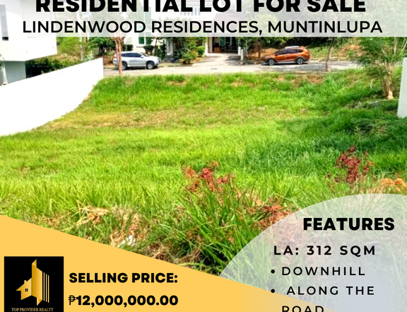FOR SALE: Residential Lot in Muntinlupa