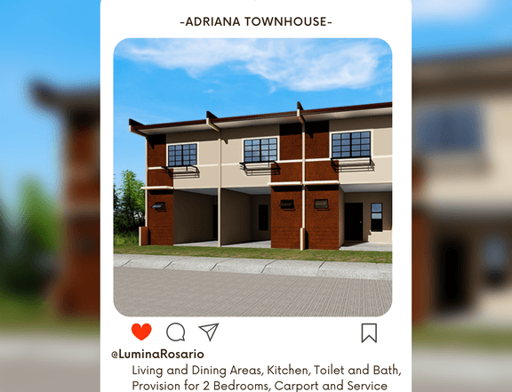 2-bedroom Townhouse for Sale in Rosario Batangas
