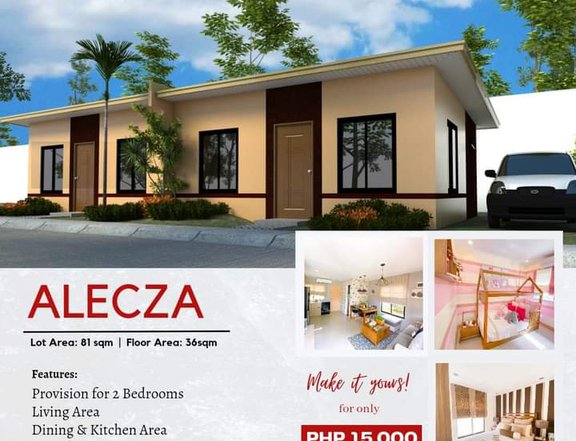 2-bedroom Single Attached House For Sale in Santa Cruz Laguna