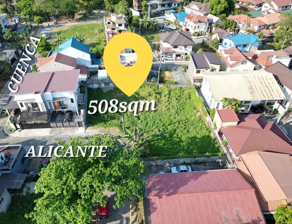 508 sqm Residential Lot For Sale in Cainta Rizal