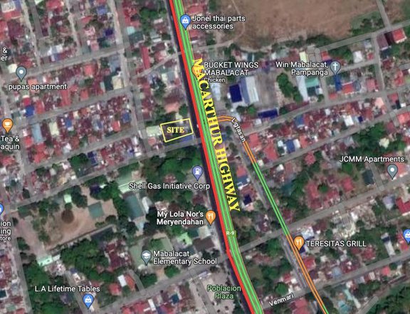 FOR SALE COMMERCIAL PROPERTY ALONG MAC ARTHUR HIGHWAY IN PAMPANGA NEAR NLEX/SCTEX