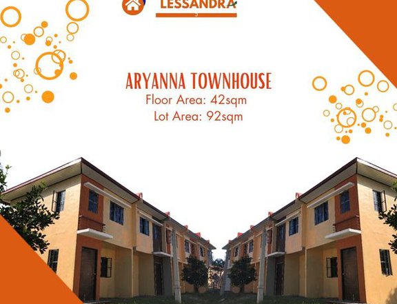 RFO 3-bedroom Townhouse for Sale in Pavia Iloilo