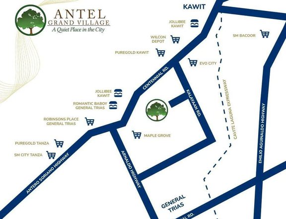 80 sqm. Residential Lot for Sale in Grand Meadows Antel Grand Village