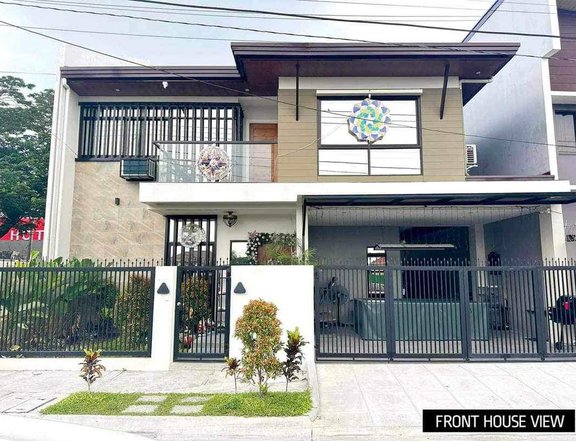 4-bedroom Modern House with Pool For Sale in Angeles Pampanga