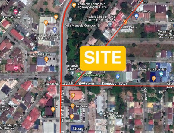 437 sqm Residential Lot For Sale in Angeles Pampanga