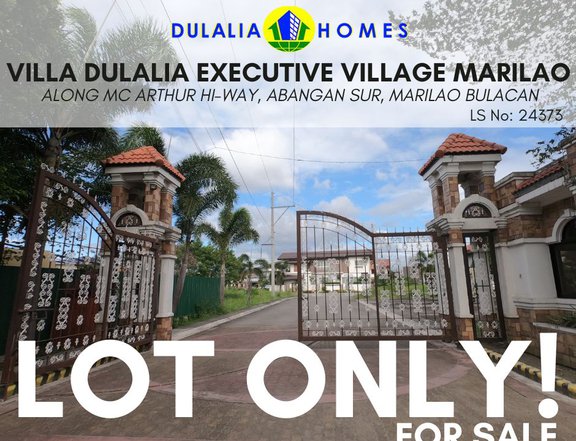102 sqm Residential Lot For Sale in Marilao Bulacan near SM
