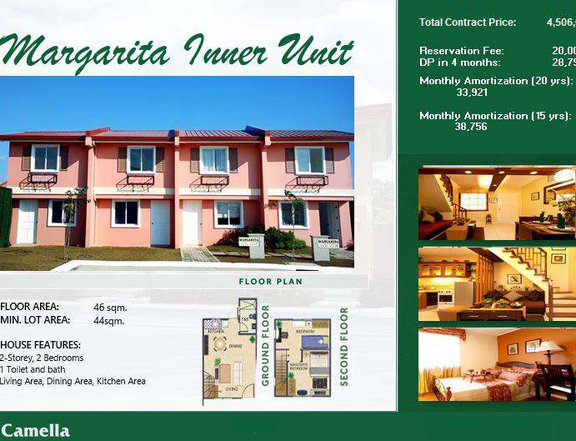2-bedroom Rowhouse For Sale in Bagumbong, Caloocan!