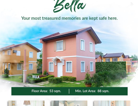 BELLA HOUSE AND LOT FOR SALE AT CAMELLA BUTUAN