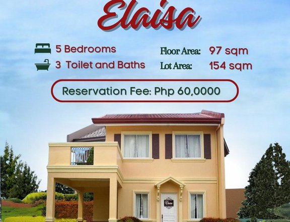 RFO 5-bedroom with 154  sqm lot House For Sale in Savannah, Iloilo