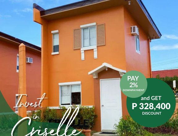 2-bedroom Criselle  Single Attached House For Sale in Calamba Laguna