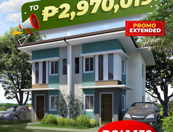 2-bedroom Duplex / Twin House For Sale in Bago Negros Occidental
