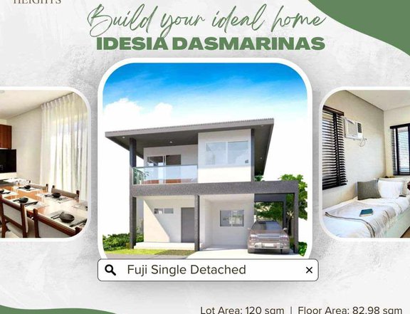 House and Lot for sale in IDESIA DASMARINAS CAVITE with promo discount