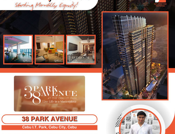 38 Park Avenue Studio Type Condominium For Sale in Cebu It Park Cebu City