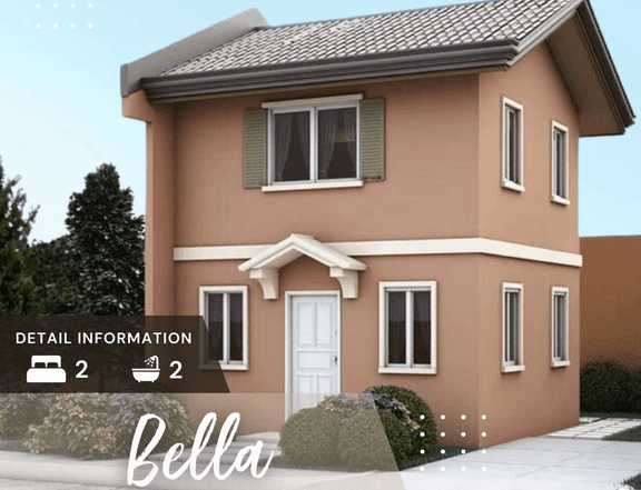 2BR HOUSE AND LOT FOR SALE IN CAMELLA LEGAZPI - BELLA UNIT