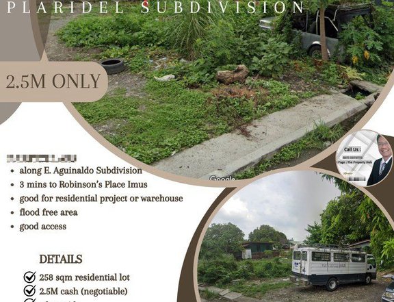 258sqm Vacant Lot in Imus City