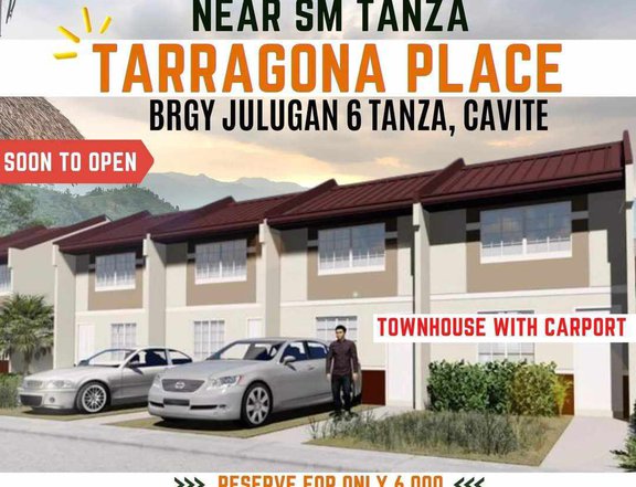 Affordable townhouse located at Tanza, Cavite near malls and schools