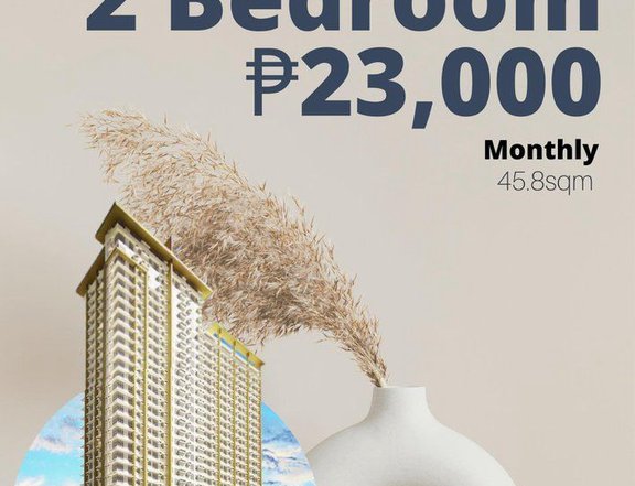 Easy Requirements to Avail Pre Selling 2 Bedroom 46.82 sqm (NO DP)