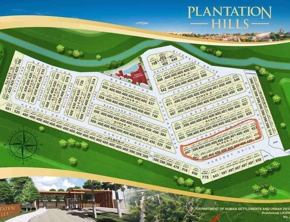 398 sqm Residential Lot For Sale in  Plantation Hills Subd, Angeles