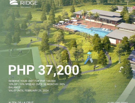 288 sqm Residential Lot For Sale in Silang - Southmont Hillside ridge