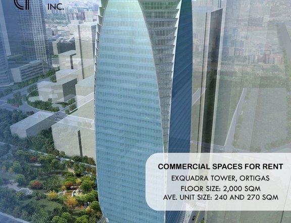 Office (Commercial) For Rent in Ortigas, Pasig, Metro Manila