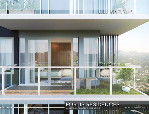 Fortis Residences PREMIUM 3BR w/ Utility Rm in Chino Roces Makati City