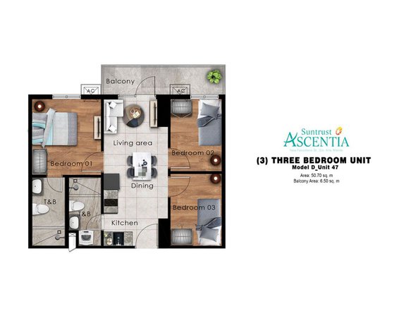 SPACIOUS 3BR CONDOMINIUM IN SUNTRUST ASCENTIA STA ANA MANILA