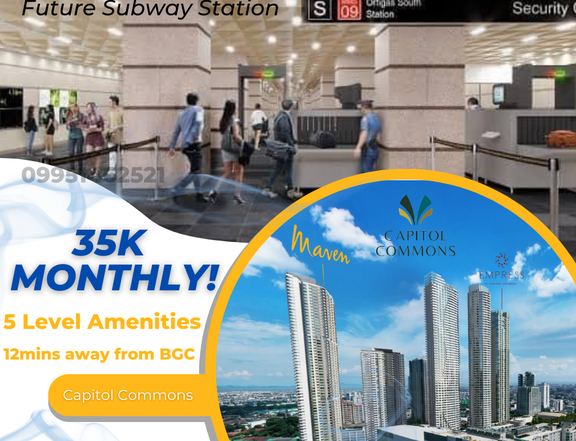 44.00 sqm 1-bedroom Condo For Sale in Ortigas Pasig Metro Manila