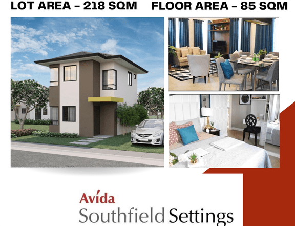 3 Bedroom Corner Unit House and Lot in Southfield Nuvali Laguna