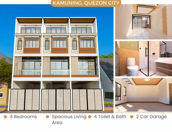 4-bedroom Townhouse For Sale in Diliman Quezon City / QC Metro Manila