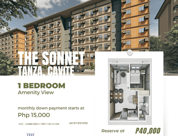 30.36 sqm 1-bedroom Condo For Sale in Tanza Cavite