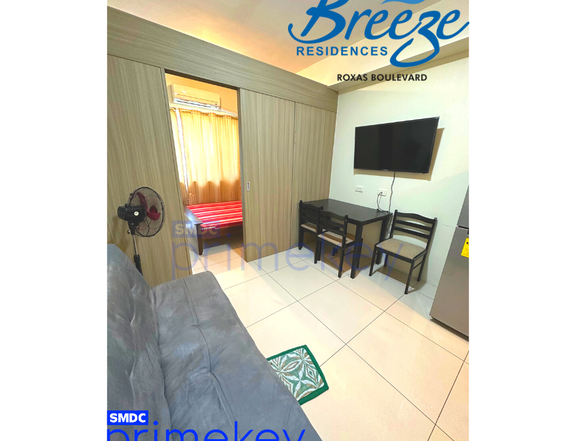 Fully Furnished 1Bedroom Unit At SMDC Breeze For Lease