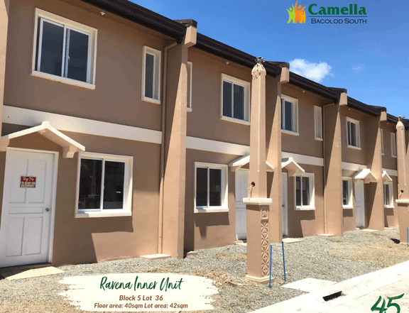 2-bedroom Ravena unit Townhouse For Sale in Bacolod Negros Occidental