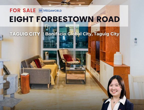 Price Improved! BGC 8 Eight Forbestown Road 2BR Corner Unit in Taguig near Burgos Circle