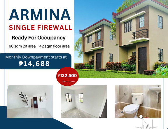 ARMINA SINGLE FIREWALL | 3 BEDROOMS AND 1 BATHROOM FOR SALE IN ILOILO