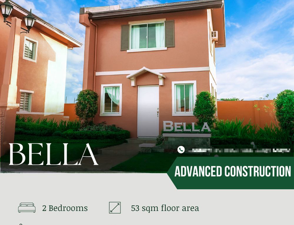 2-Bedroom Advanced Construction BELLA Unit in Camella Bacolod South
