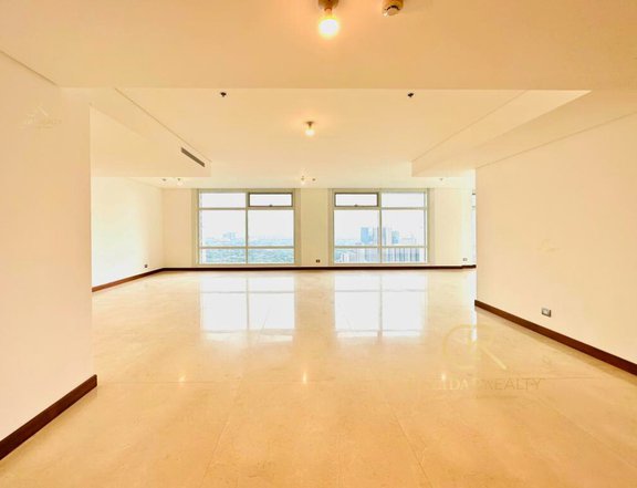 Two Roxas Triangle 3BR Condo Unit For Lease Semi Furnished Makati City - CRSL0271