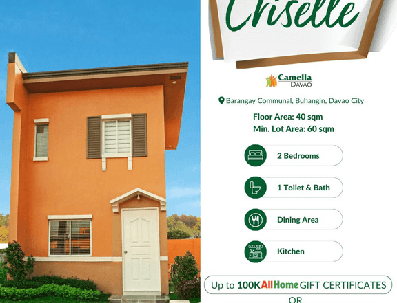 2-bedroom House For Sale in Camella Davao Communal Davao City