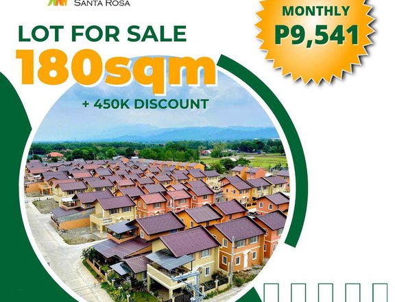 180 sqm Residential Lot For Sale in Santa Rosa Nueva Ecija