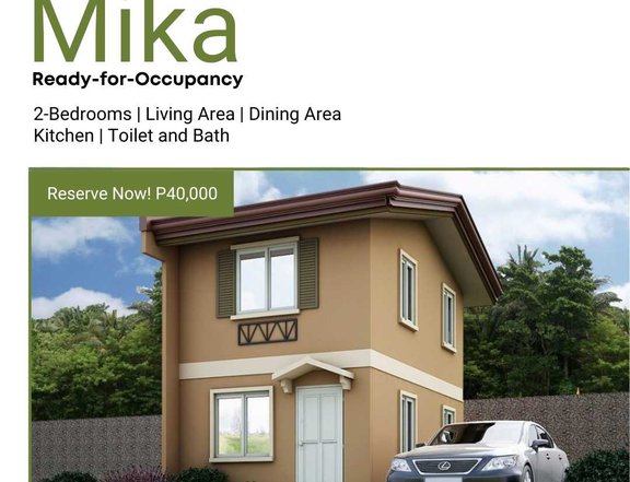 Affordable House and Lot in Dumaguete City - Mika