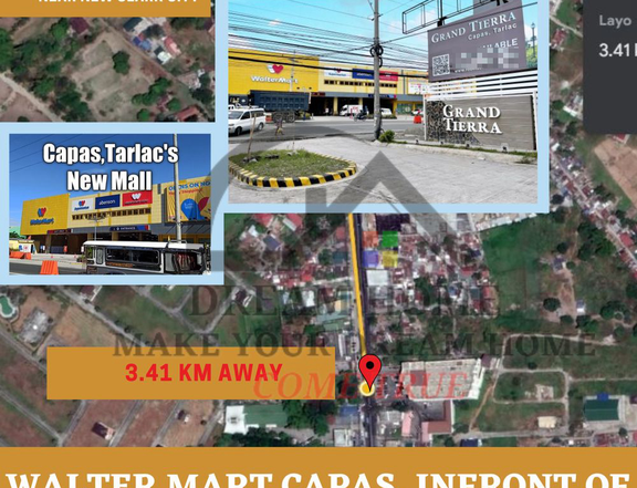 100 sqm Residential Lot for Sale in Capas, Tarlac