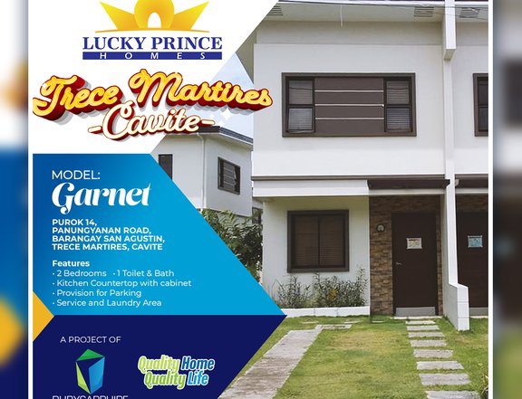 2-bedroom Townhouse For Sale in Trece Martires Cavite