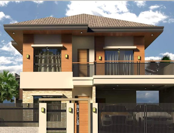 Modern Contemporary Brand-new Two Storey House for Sale