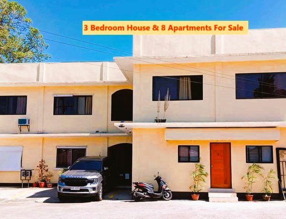 Pre-Owned 3-bedroom Single Detached House with 8 Apartments generating 100,000+ per month rentals