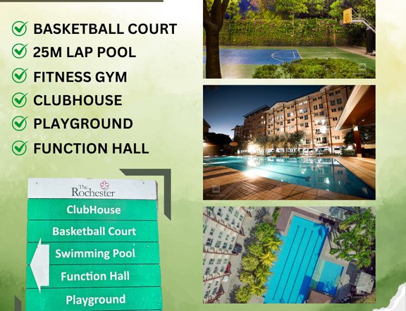 Ready For Occupancy 1 bedroom RFO Condo in Pasig Near BGC & Makati  5% DP only to move in