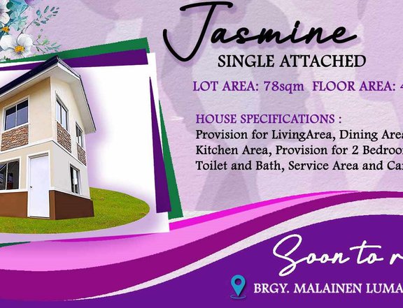 Spacious 2-bedroom Single Attached House in Naic Cavite