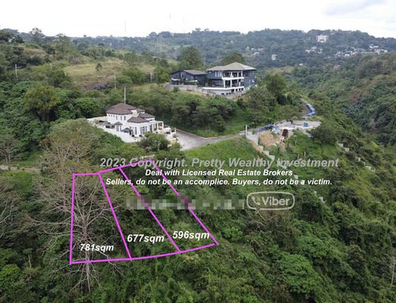 LOT FOR SALE WITH CLEAR CITY VIEW AT PARKRIDGE ESTATE, ANTIPOLO CITY