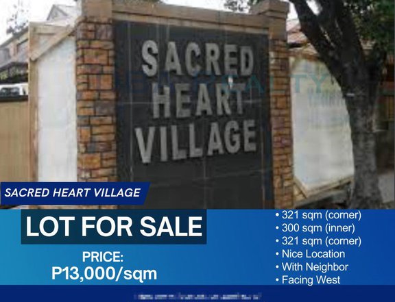 3 Adjacent Lot for Sale in Sacred Heart Village, Caloocan City