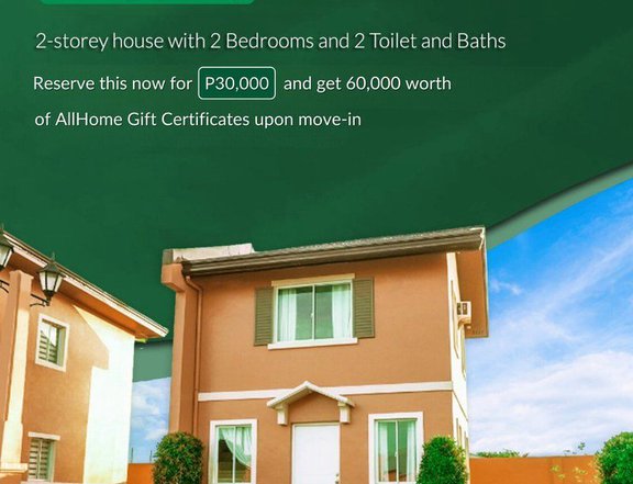 Preselling 2-Bedroom House and Lot For Sale in Angeles Pampanga