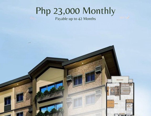 33.00 sqm 1-bedroom Apartment For Sale in Subic Zambales