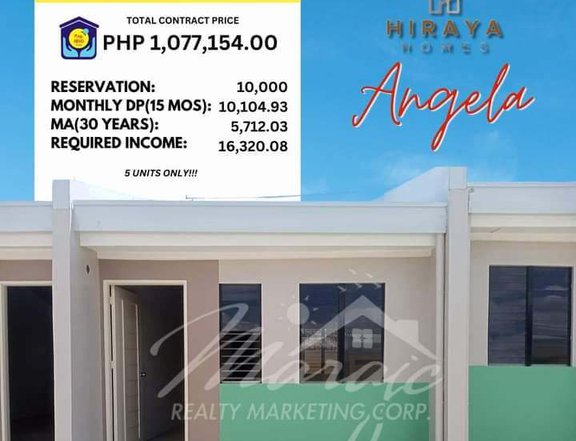 2-bedroom Rowhouse For Sale in Trece Martires Cavite